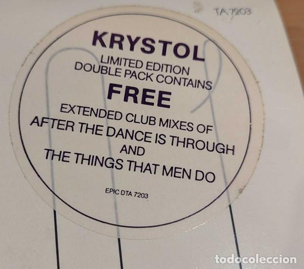 Discos de vinilo: KRYSTOL - PASSION FROM A WOMAN - MAXI - Foto 2