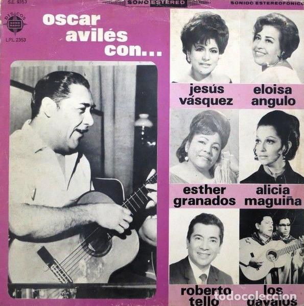 Discos de vinilo: OSCAR AVIL&Eacute;S - OSCAR AVIL&Eacute;S CON... - LP - Foto 1