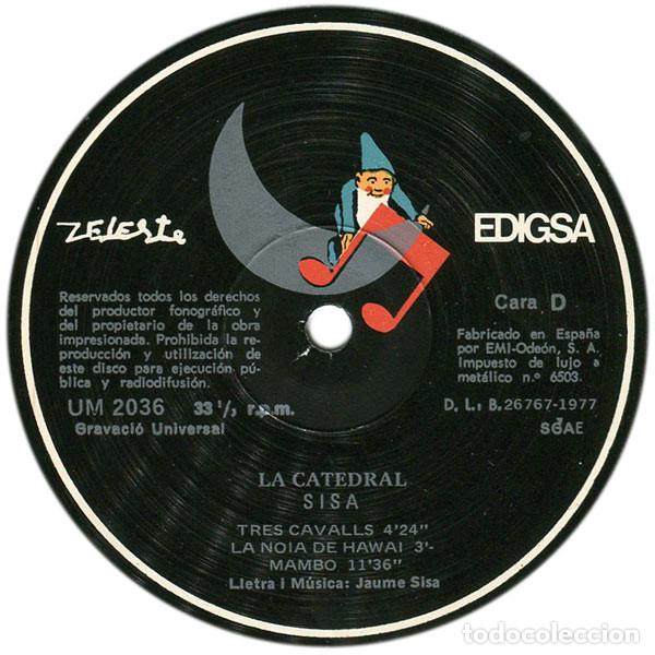 Discos de vinilo: JAUME SISA - LA CATEDRAL - 2 LP - Foto 5