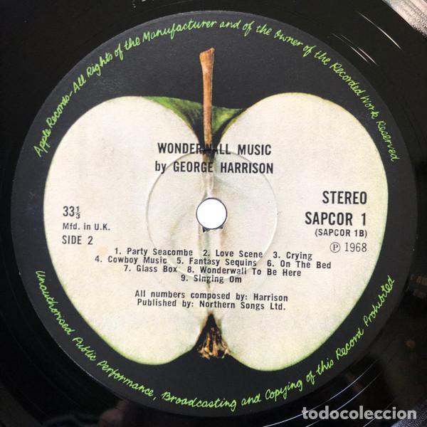 Discos de vinilo: GEORGE HARRISON - WONDERWALL MUSIC - LP - Foto 4