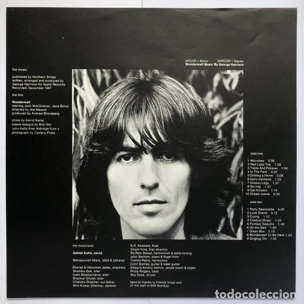 Discos de vinilo: GEORGE HARRISON - WONDERWALL MUSIC - LP - Foto 5