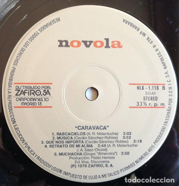 Discos de vinilo: CARAVACA - EN LA CARRETERA - LP - Foto 5