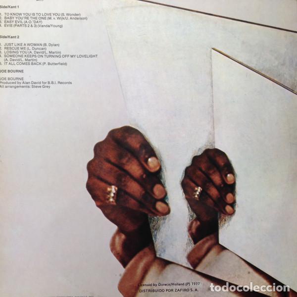 Discos de vinilo: JOE BOURNE - IT ALL COMES BACK - LP - Foto 2