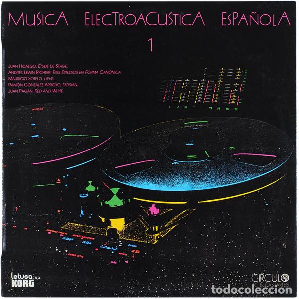 Discos de vinilo: VARIOS - MUSICA ELECTROACUSTICA ESPA&Ntilde;OLA 1 - LP