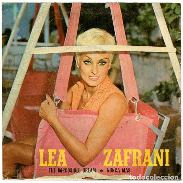 Discos de vinilo: LEA ZAFRANI - THE IMPOSSIBLE DREAM / NUNCA M&Aacute;S - SINGLE - Foto 2