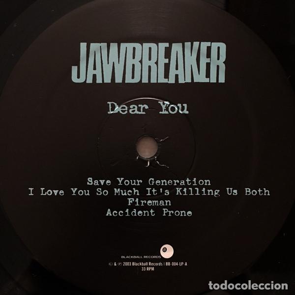 Discos de vinilo: JAWBREAKER - DEAR YOU - 2 LP - Foto 3