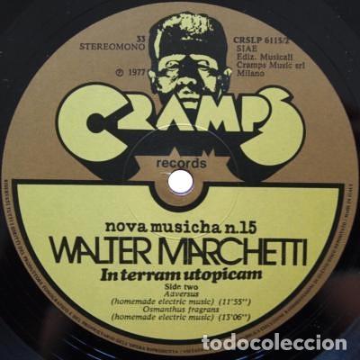 Discos de vinilo: WALTER MARCHETTI - IN TERRAM UTOPICAM - LP - Foto 2