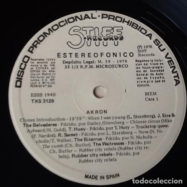 Discos de vinilo: VARIOS - THE AKRON COMPILATION - LP - Foto 3