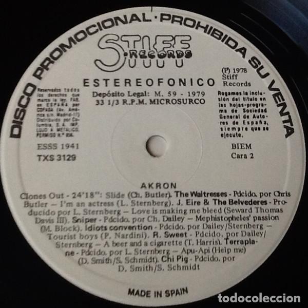 Discos de vinilo: VARIOS - THE AKRON COMPILATION - LP - Foto 4