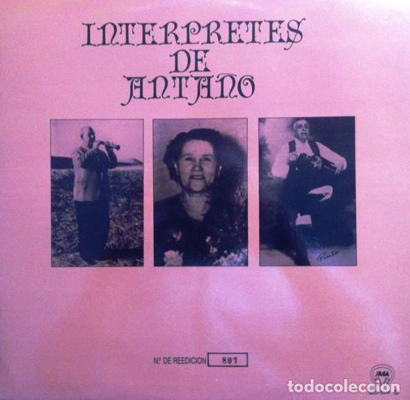 Discos de vinilo: PAULINO G&Oacute;MEZ &rdquo;TOCINO&rdquo; Y OTROS - INT&Eacute;RPRETES DE ANTA&Ntilde;O - LP
