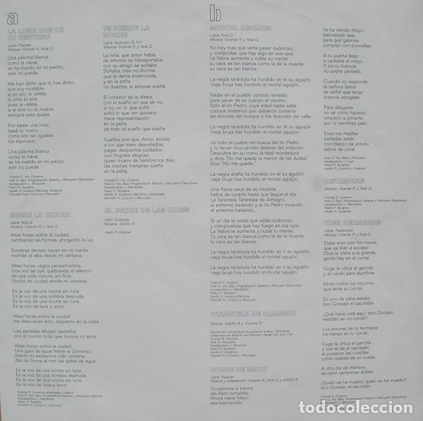 Discos de vinilo: RETAHILA - ALTAS HORAS - LP - Foto 6