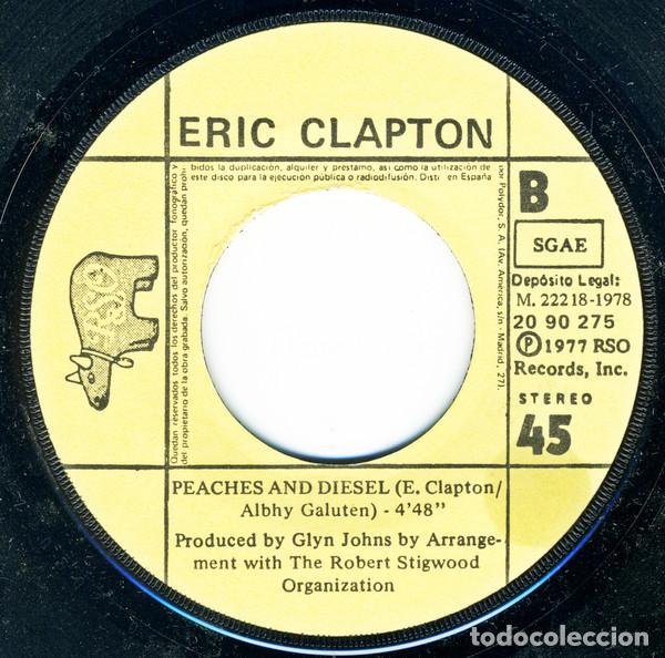 Discos de vinilo: ERIC CLAPTON - WONDERFUL TONIGHT - SINGLE - Foto 4