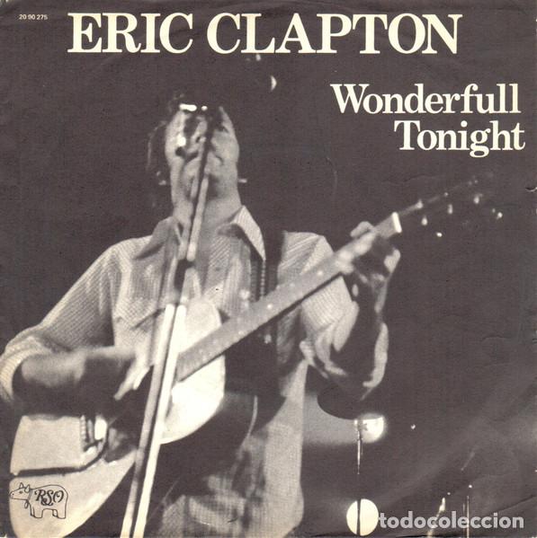 Discos de vinilo: ERIC CLAPTON - WONDERFUL TONIGHT - SINGLE - Foto 1