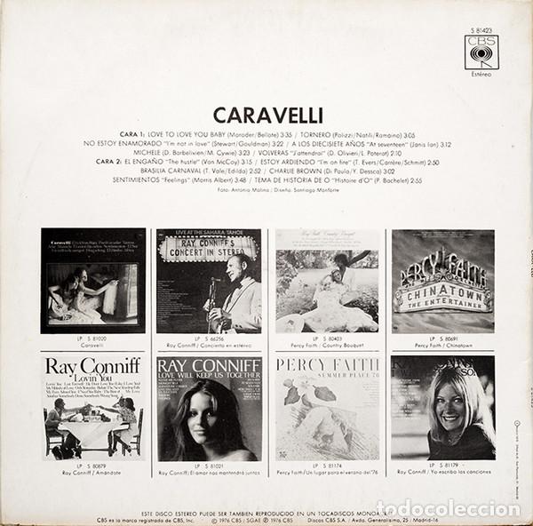 Discos de vinilo: CARAVELLI - CARAVELLI - LP - Foto 2