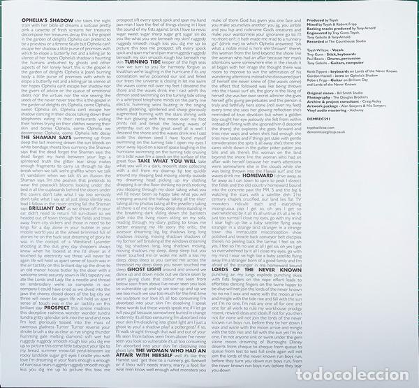 Discos de vinilo: TOYAH - OPHELIAS SHADOW - LP - Foto 2