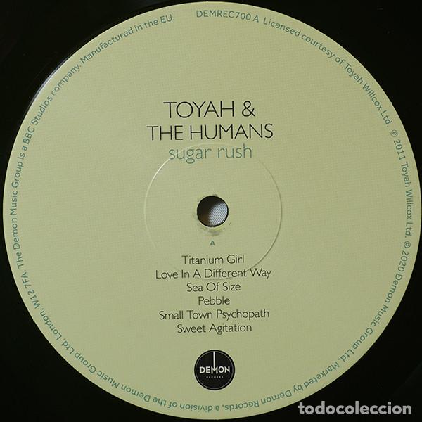 Discos de vinilo: TOYAH & THE HUMANS - SUGAR RUSH - LP - Foto 6