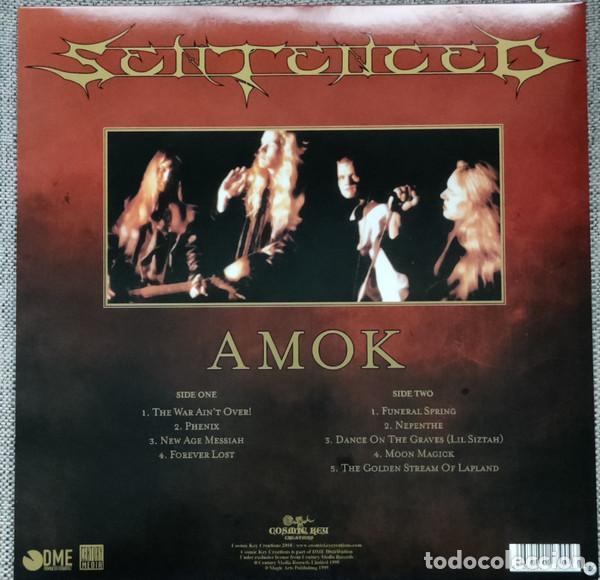 Discos de vinilo: SENTENCED - AMOK - LP - Foto 4