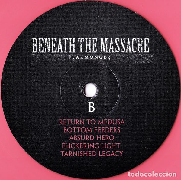 Discos de vinilo: BENEATH THE MASSACRE - FEARMONGER - LP - Foto 4