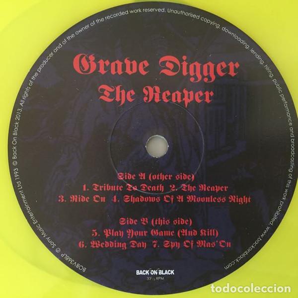 Discos de vinilo: GRAVE DIGGER - THE REAPER - 2 LP - Foto 5