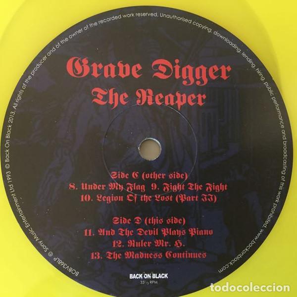 Discos de vinilo: GRAVE DIGGER - THE REAPER - 2 LP - Foto 7
