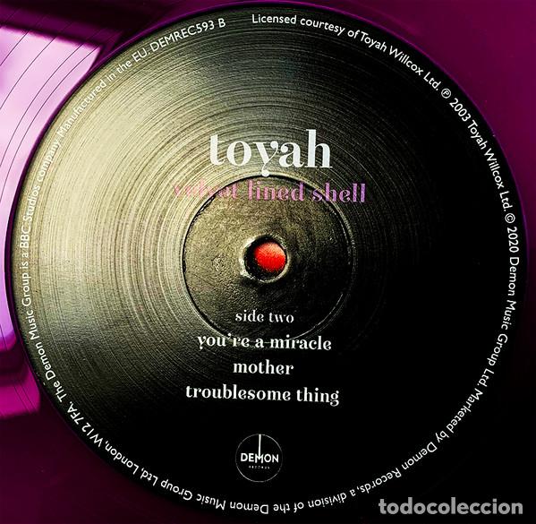 Discos de vinilo: TOYAH - VELVET LINED SHELL - LP 10&rdquo; - Foto 5