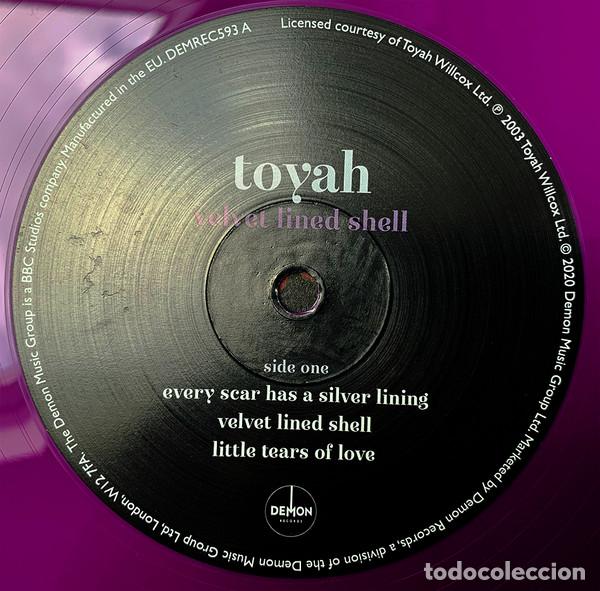 Discos de vinilo: TOYAH - VELVET LINED SHELL - LP 10&rdquo; - Foto 6