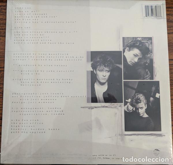 Discos de vinilo: A-HA - HUNTING HIGH AND LOW - LP - Foto 2