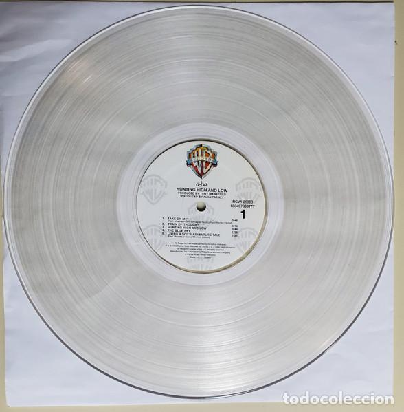 Discos de vinilo: A-HA - HUNTING HIGH AND LOW - LP - Foto 5