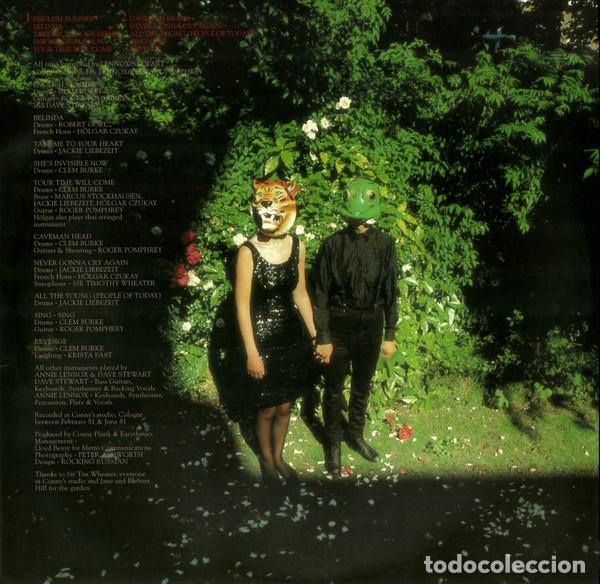 Discos de vinilo: EURYTHMICS - IN THE GARDEN - LP - Foto 6