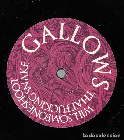 Discos de vinilo: GALLOWS - ABANDON SHIP - SINGLE - Foto 5