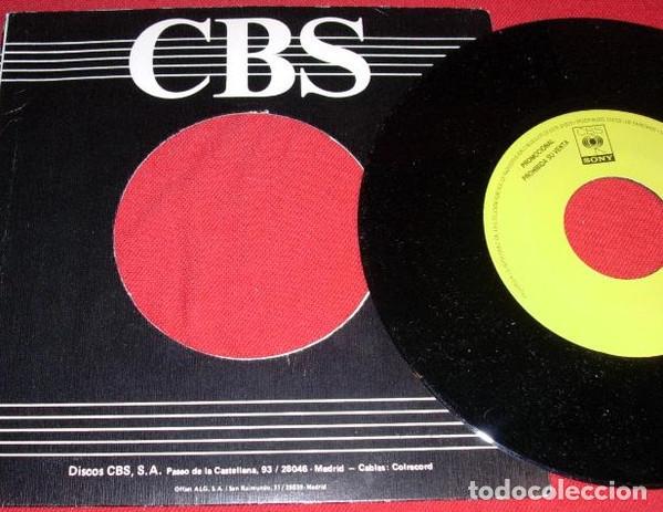 Discos de vinilo: LES SATELLITES - LE NEZ A LA PLACE DE LA BOUCHE - SINGLE - Foto 2