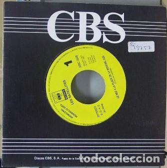 Discos de vinilo: LES SATELLITES - LE NEZ A LA PLACE DE LA BOUCHE - SINGLE - Foto 1