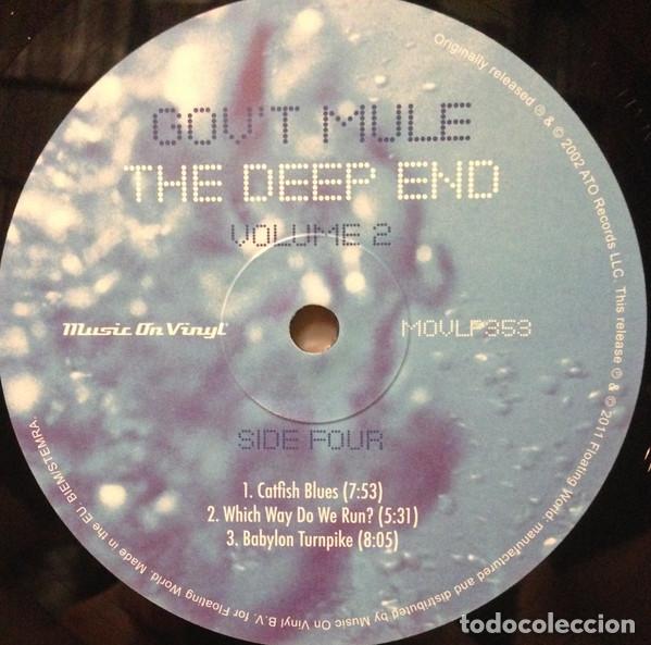 Discos de vinilo: GOVT MULE - THE DEEP END VOLUME 2 - 2 LP - Foto 6