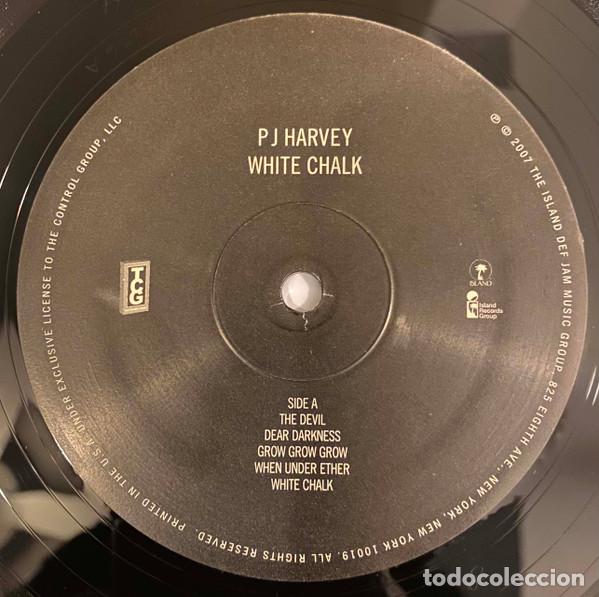 Discos de vinilo: PJ HARVEY - WHITE CHALK - LP - Foto 3