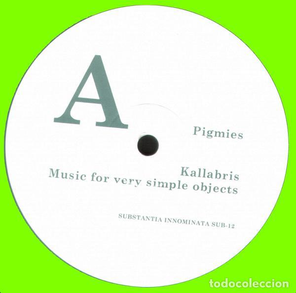 Discos de vinilo: KALLABRIS - MUSIC FOR VERY SIMPLE OBJECTS - LP 10&rdquo; - Foto 3