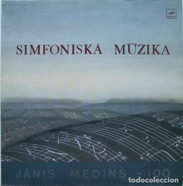 Discos de vinilo: JĀNIS MEDIŅ&Scaron; - SIMFONISKĀ MŪZIKA - LP