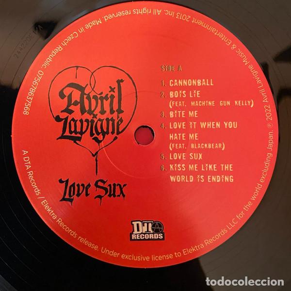 Discos de vinilo: AVRIL LAVIGNE - LOVE SUX - LP - Foto 3
