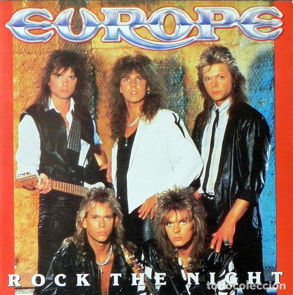 Discos de vinilo: EUROPE - ROCK THE NIGHT - SINGLE - Foto 7
