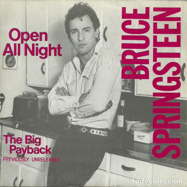Discos de vinilo: BRUCE SPRINGSTEEN - OPEN ALL NIGHT - SINGLE
