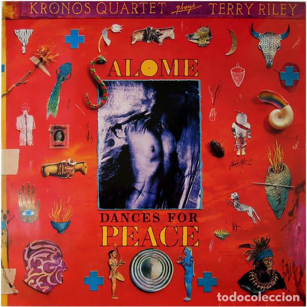 Discos de vinilo: KRONOS QUARTET PLAYS TERRY RILEY - SALOME DANCES FOR PEACE - 2 LP