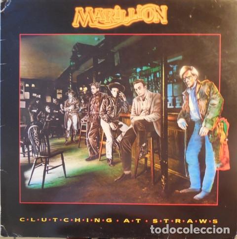 Discos de vinilo: MARILLION - CLUTCHING AT STRAWS - LP - Foto 1