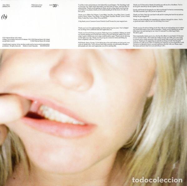 Discos de vinilo: ANNE-MARIE - UNHEALTHY - LP - Foto 6