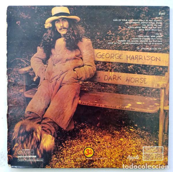 Discos de vinilo: GEORGE HARRISON - DARK HORSE - LP - Foto 3