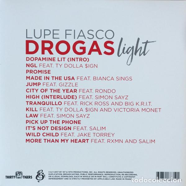 Discos de vinilo: LUPE FIASCO - DROGAS LIGHT - 2 LP - Foto 4