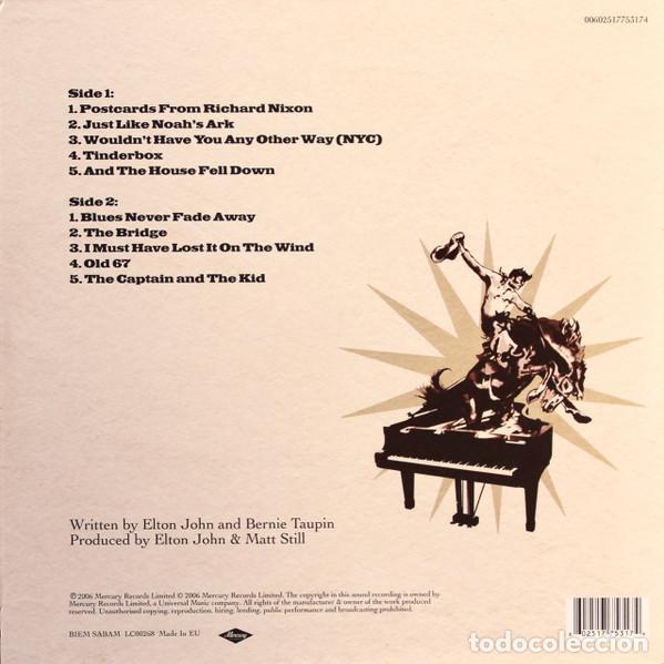 Discos de vinilo: ELTON JOHN - THE CAPTAIN & THE KID - LP - Foto 2