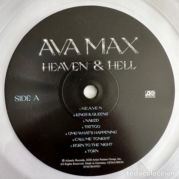 Discos de vinilo: AVA MAX - HEAVEN & HELL - LP - Foto 5