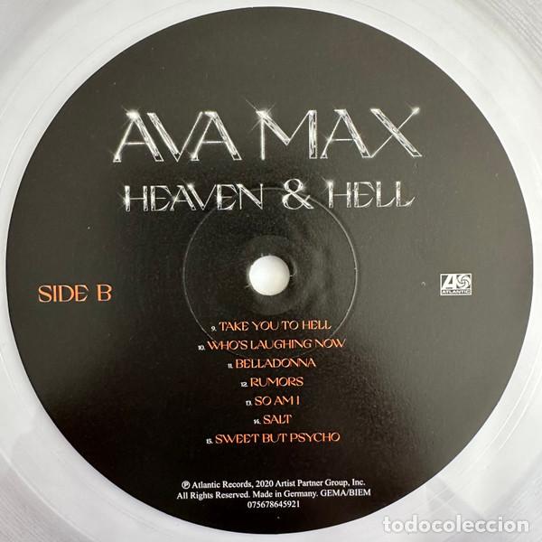 Discos de vinilo: AVA MAX - HEAVEN & HELL - LP - Foto 6