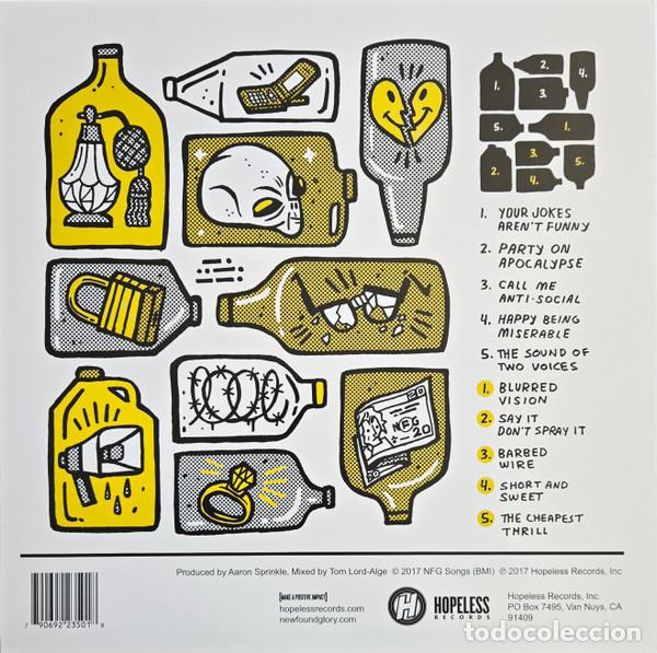 Discos de vinilo: NEW FOUND GLORY - MAKES ME SICK - LP - Foto 2