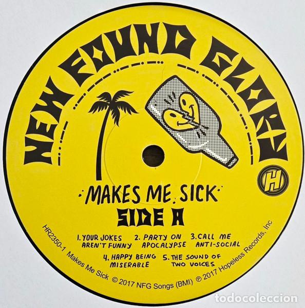 Discos de vinilo: NEW FOUND GLORY - MAKES ME SICK - LP - Foto 3