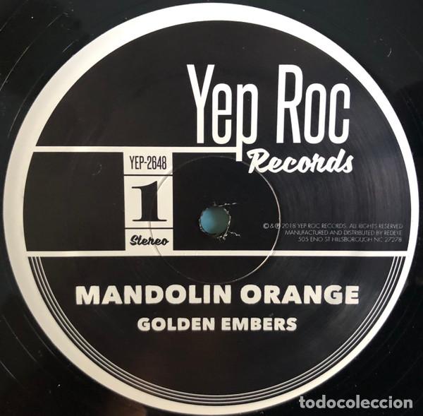 Discos de vinilo: MANDOLIN ORANGE - GOLDEN EMBERS / JOHN HESS - MAXI - Foto 3